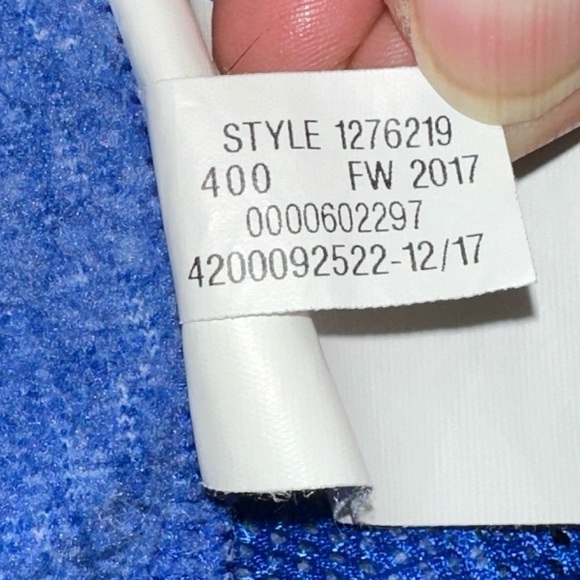 Under‎ Armour Mens Loose Coldgear Royal Performance Fleece Size Medium Blue - Picture 8 of 11